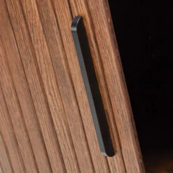 Annika Smoked Oak Slatted Sliding 2 Door Cabinet 21 Annika Smoked Oak Slatted Sliding 2 Door Cabinet -Housing Units Shop cc38194e19f6d355c3791137fe3b718c