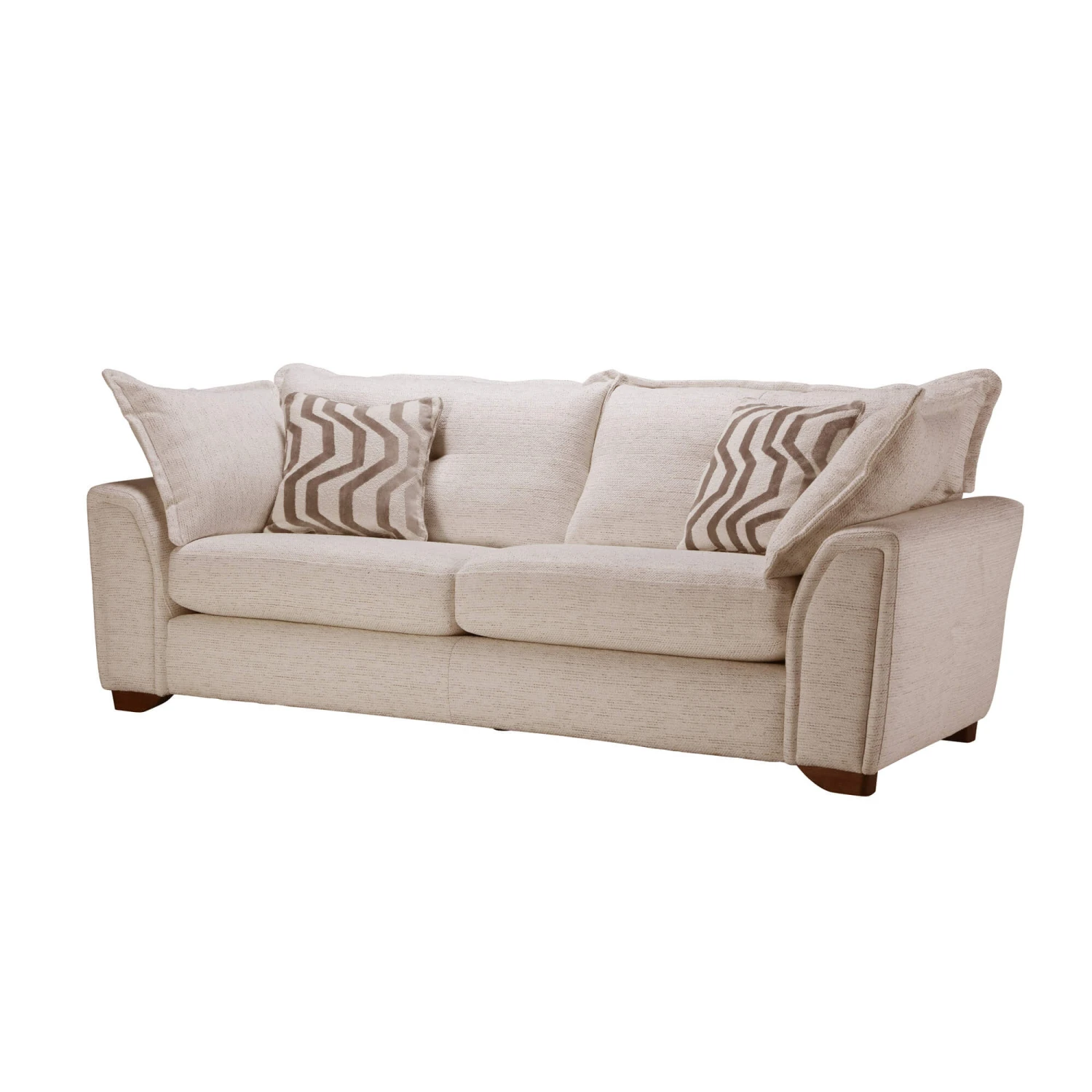 Tianna Avana Cream Fabric 3 Seater Sofa 7 Tianna Avana Cream Fabric 3 Seater Sofa - Image 5