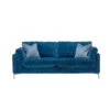Michelle Blue Fabric 3 Seater Sofa -Housing Units Shop cd5206ff0e2d7209cd81736fcc5f520a