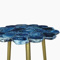 Milena Blue Agate Top End Table -Housing Units Shop cf7646ad9c11d83a0cf1ea44a8a08da7