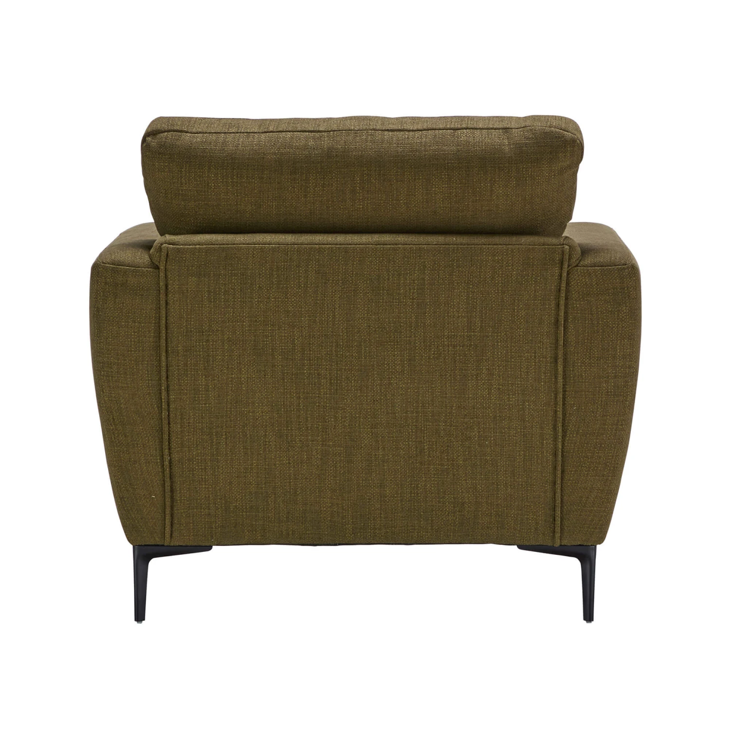 Isabella Olive Green Fabric Armchair 6 Isabella Olive Green Fabric Armchair - Image 4