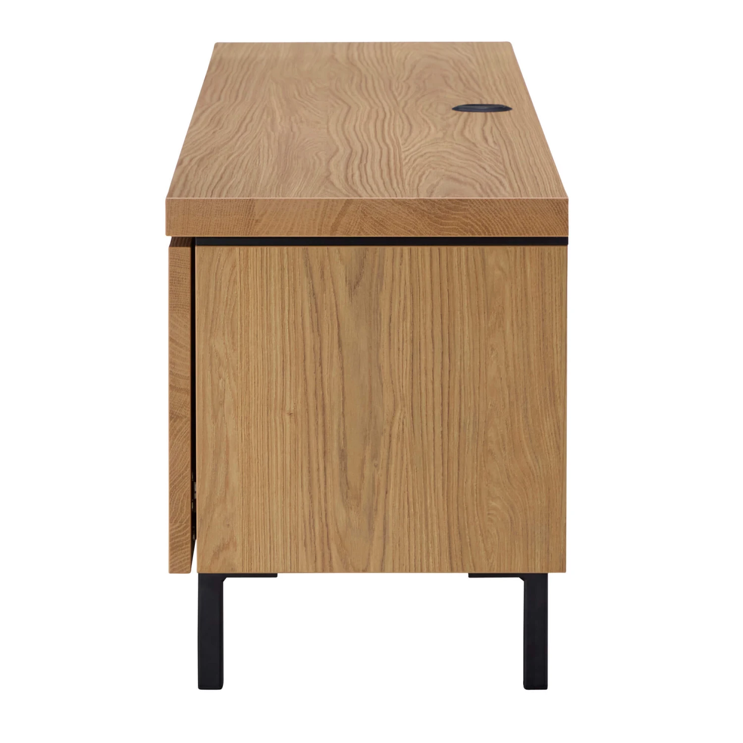 Kelso Light Oak Wooden 3 Door TV Unit 6 Kelso Light Oak Wooden 3 Door TV Unit - Image 4