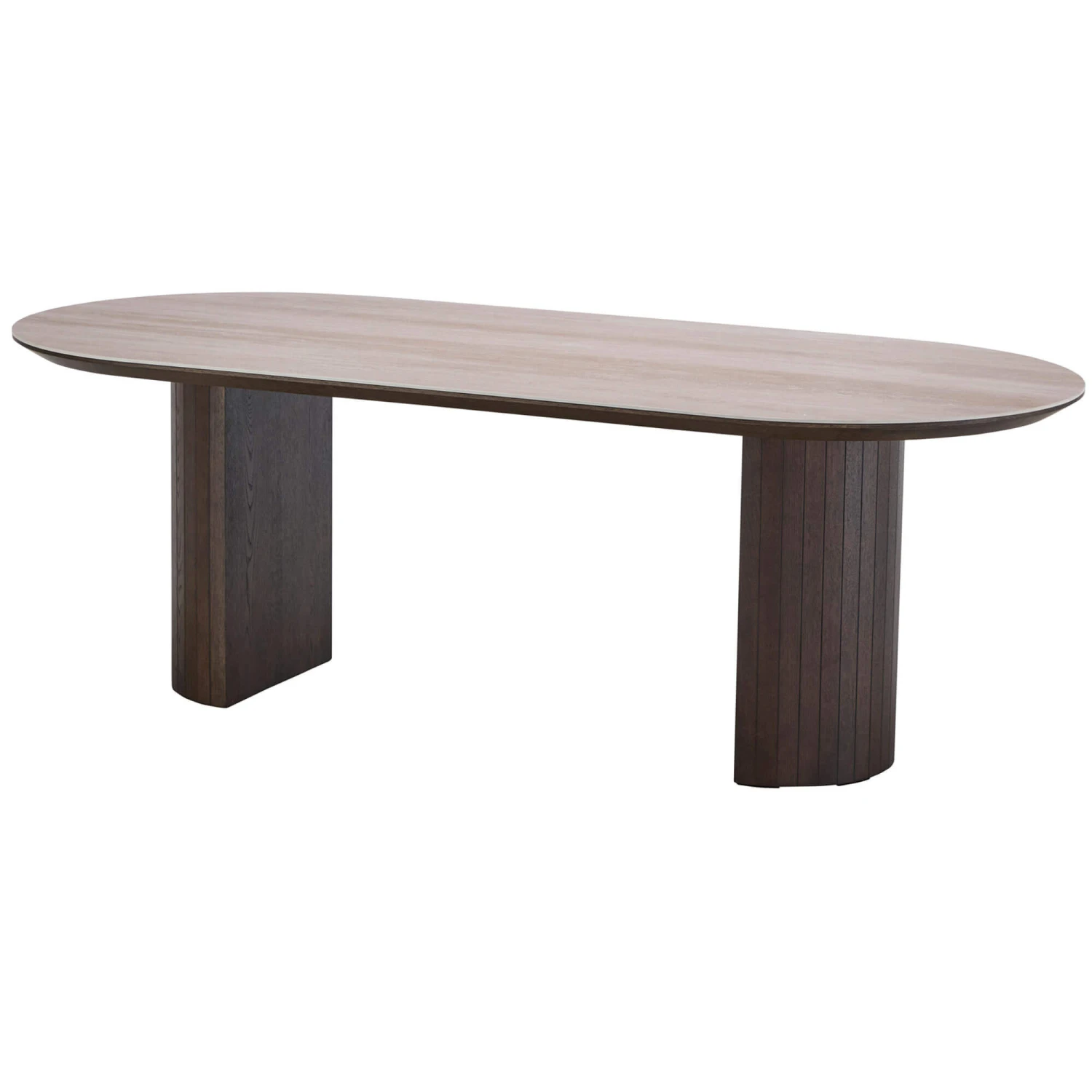 Belfort 220cm Brown Dining Table 4 Belfort 220cm Brown Dining Table - Image 2