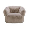 Niva Beige Faux Fur Armchair 2 Niva Beige Faux Fur Armchair -Housing Units Shop d1f5aca250f38ae6d589ec630960b90d