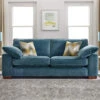 Leandra Blue Fabric 3 Seater Sofa -Housing Units Shop d5dd93a23faea479e580adea9e352ddd