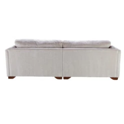 Mackenzie Ivory Chevron Textured Fabric 4 Seater Sofa -Housing Units Shop d65093cb170bb710c73e0fe686e0a6c1