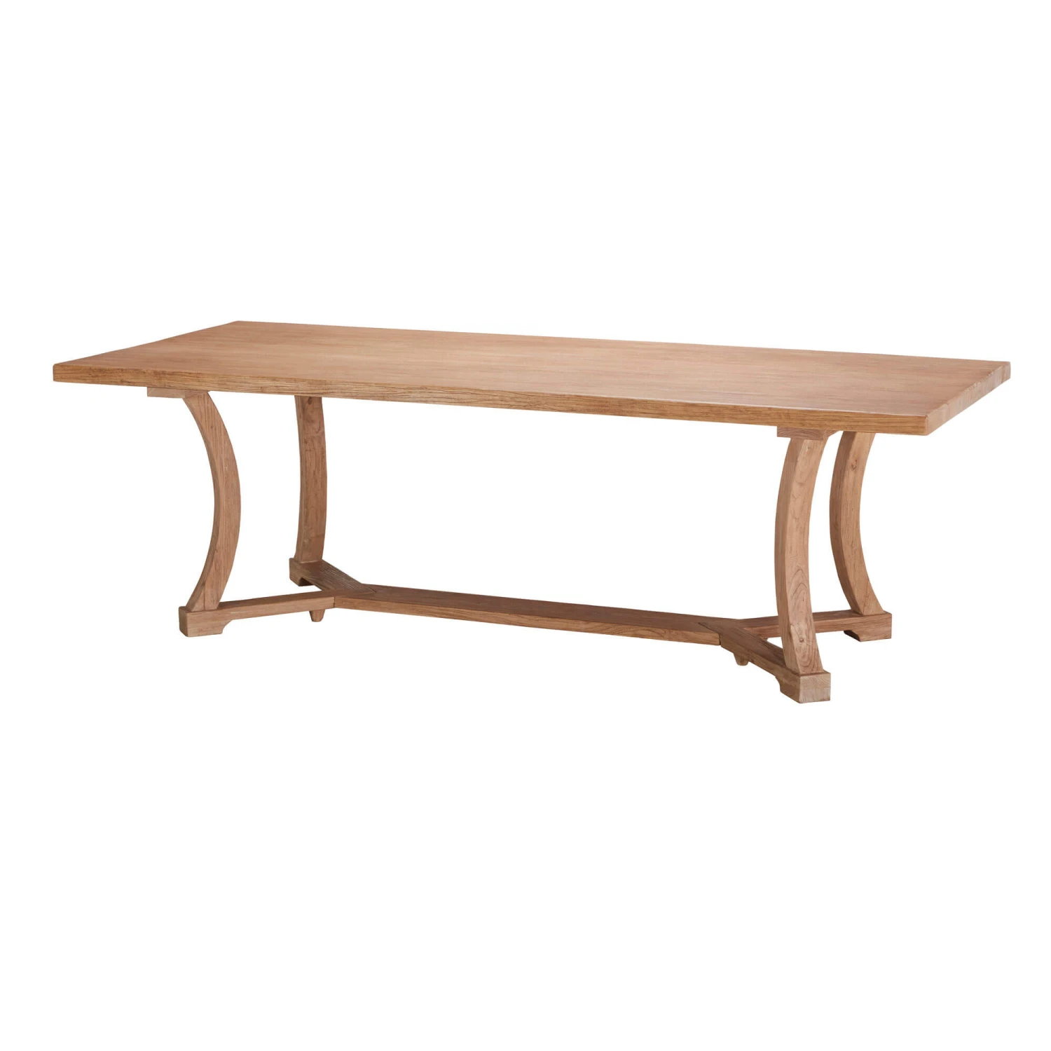 Linea 240cm Elm Wood Dining Table 4 Linea 240cm Elm Wood Dining Table - Image 2