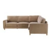 Leila Fawn Fabric Right Hand Corner Sofa -Housing Units Shop d6b0311fe0e59bcd8b8acd01bd78ce02