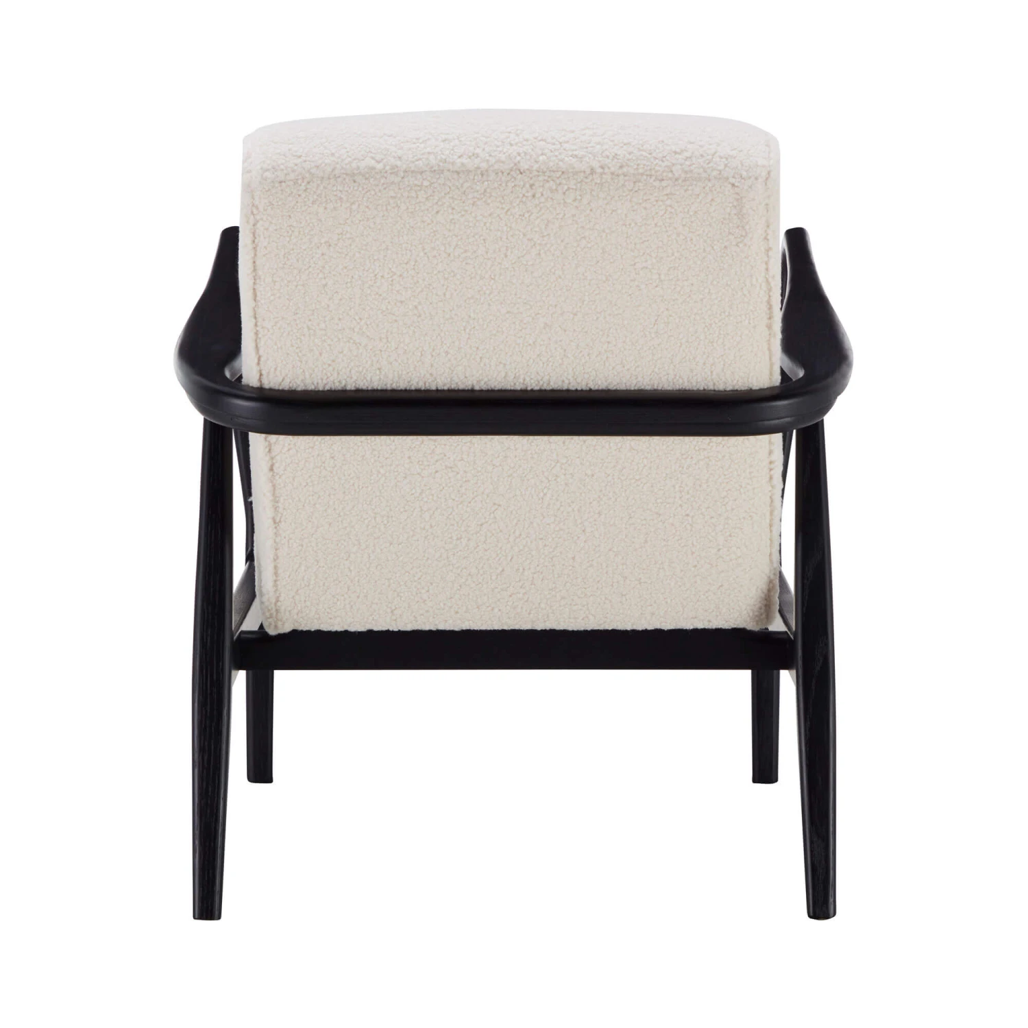 Hansen Black Wooden Accent Armchair 6 Hansen Black Wooden Accent Armchair - Image 4