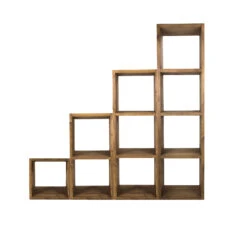 Old Wood Reclaimed Timber Indiana Brown Three Storage Cube 9 Old Wood Reclaimed Timber Indiana Brown Three Storage Cube -Housing Units Shop d7f028f83b02d4a3f64c0241f0ca76dc