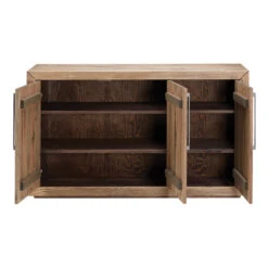 Riga Ash Grey 3 Door Solid Wood Sideboard -Housing Units Shop d88a0ee4933800d17ab0a61baf247a1e