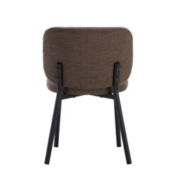 Aarhus Extending Oak Dining Table With 6 Sofia Brown Boucle Dining Chairs -Housing Units Shop d89ca275ed7ec02faddd28ad043352a7