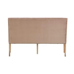 Jacob 160cm Taupe Velvet Button Back Bench -Housing Units Shop d91010b3b6e65716d6b9c48d7a8825cc