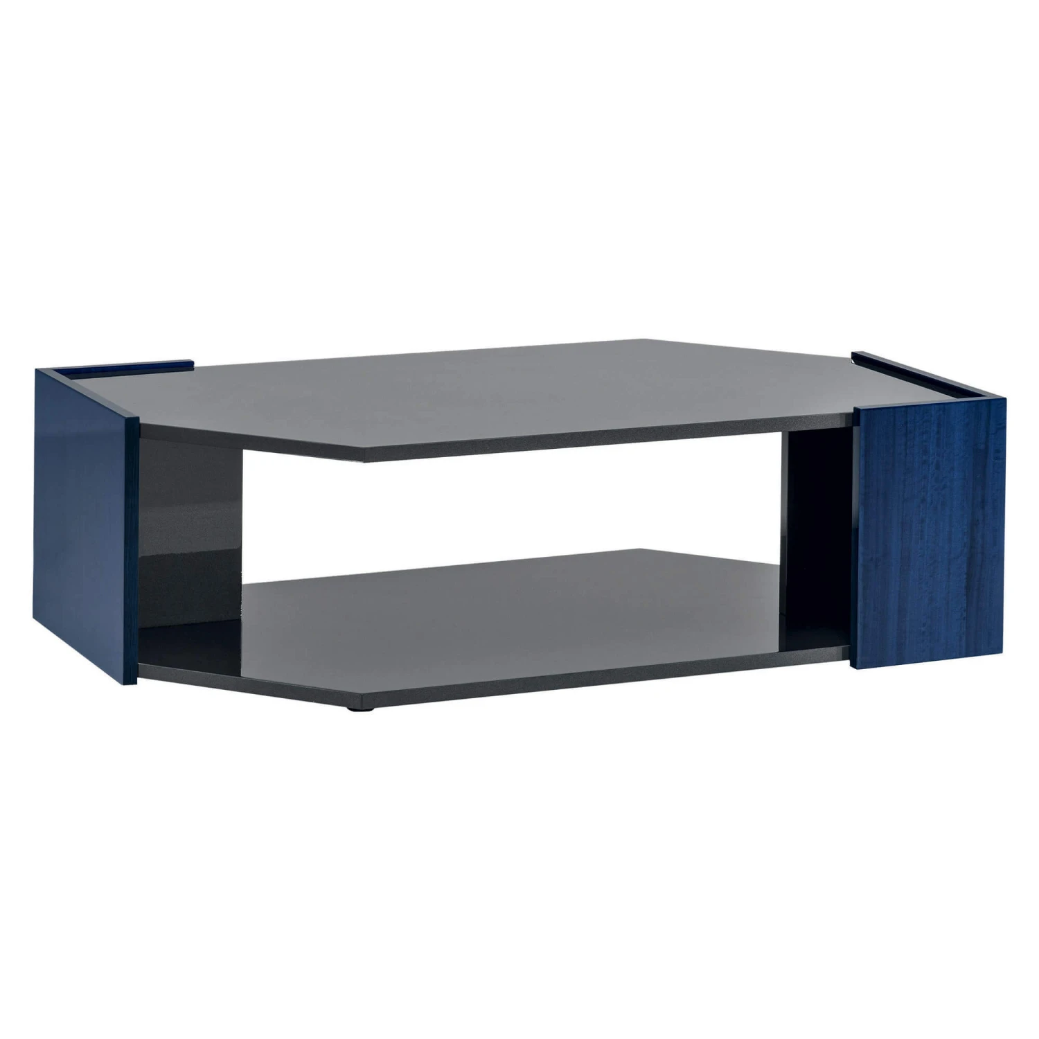 Celeste High Gloss Cobalt Blue Rectangular Coffee Table 3 Celeste High Gloss Cobalt Blue Rectangular Coffee Table