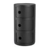 Kartell Componibili Black Recycled 3 Drawer Unit -Housing Units Shop dc8e4c7f41461fbf81dcb280c46d85e2