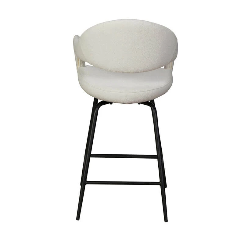 Jenny Counter Bar Stool In Misty Boucle 6 Jenny Counter Bar Stool In Misty Boucle - Image 4