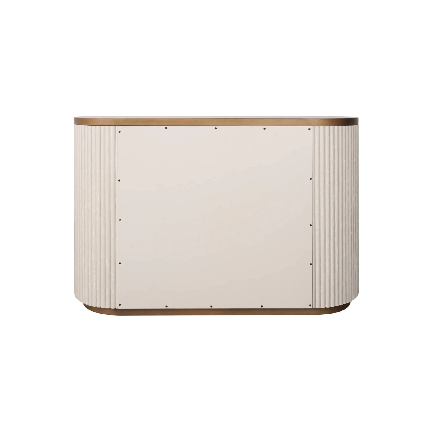 Serenity White Reeded 2 Door Sideboard 9 Serenity White Reeded 2 Door Sideboard - Image 7