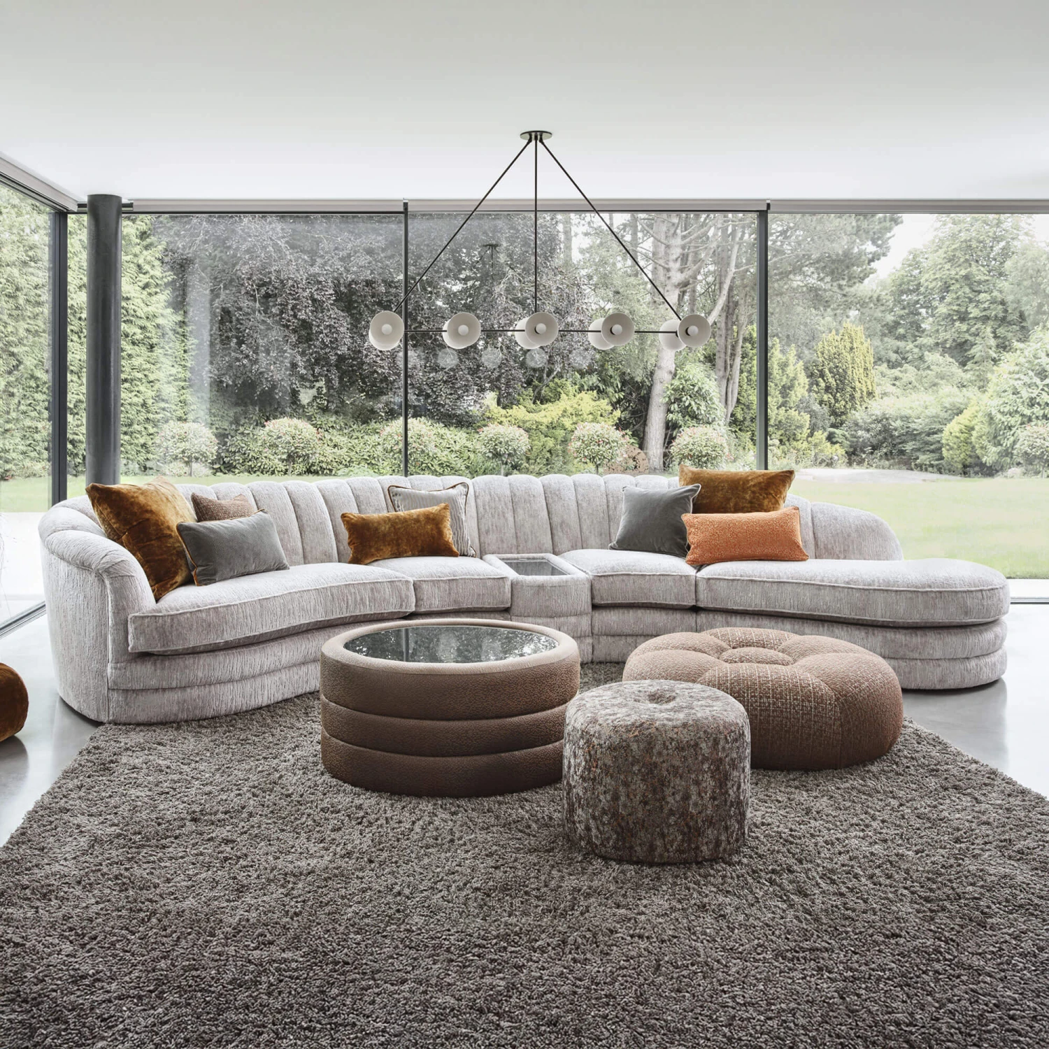 Duresta Bardot Lunel Oyster Right Hand Chaise End Unit 3 Duresta Bardot Lunel Oyster Right Hand Chaise End Unit