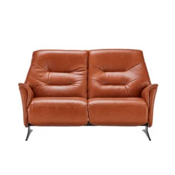 Primo Leather 2 Seater Manual Recliner Sofa