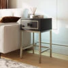 Frank Olsen Mia Black Side Table -Housing Units Shop e142c0d366db22962a1262f23d62686e