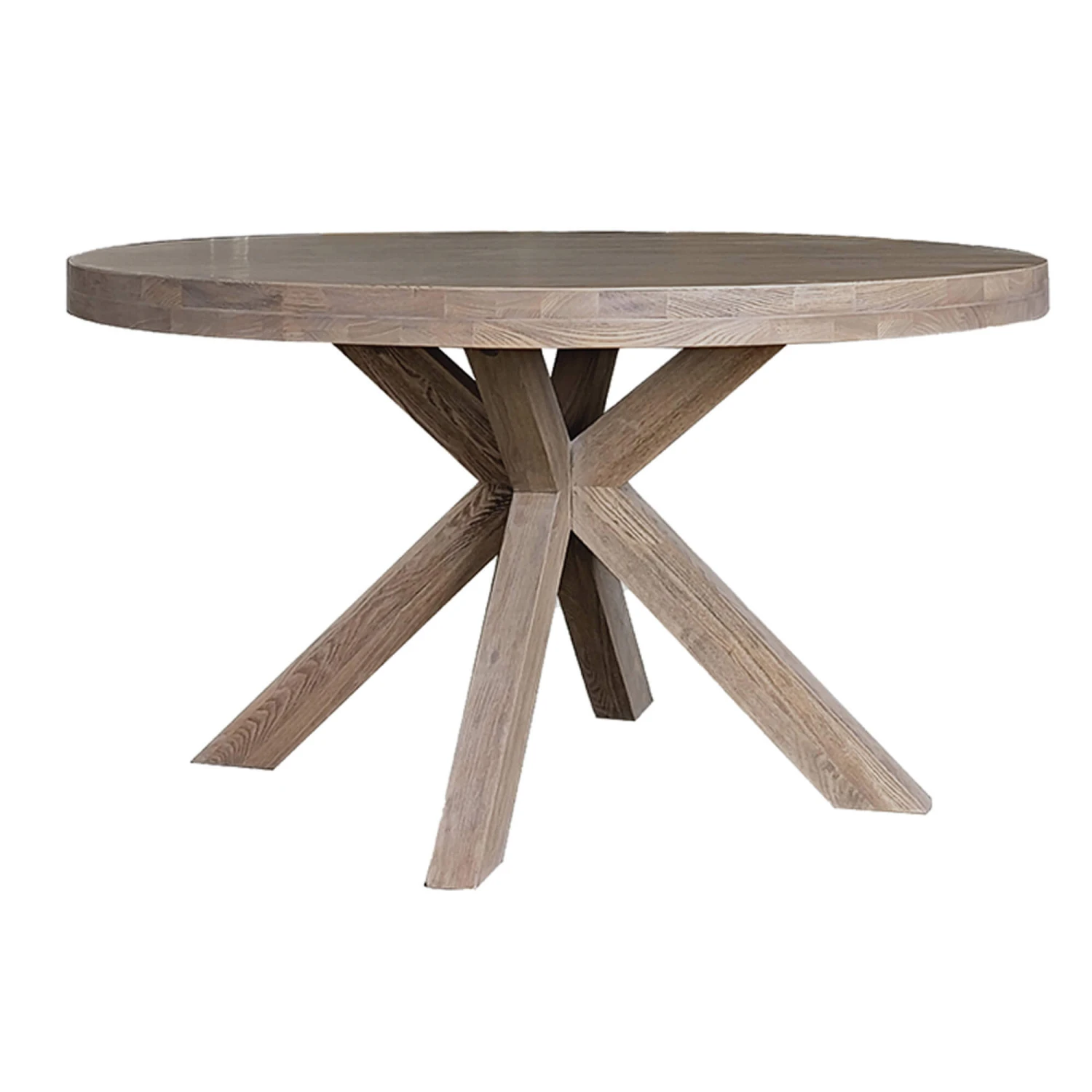Farrington Round Oak Dining Table 4 Farrington Round Oak Dining Table - Image 2