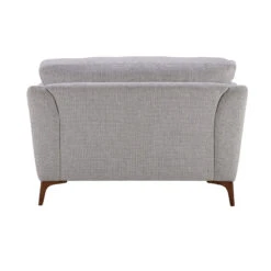 Harrison Pale Grey Fabric Cuddler Sofa -Housing Units Shop e236bc6e441154115c5abc01324333fa