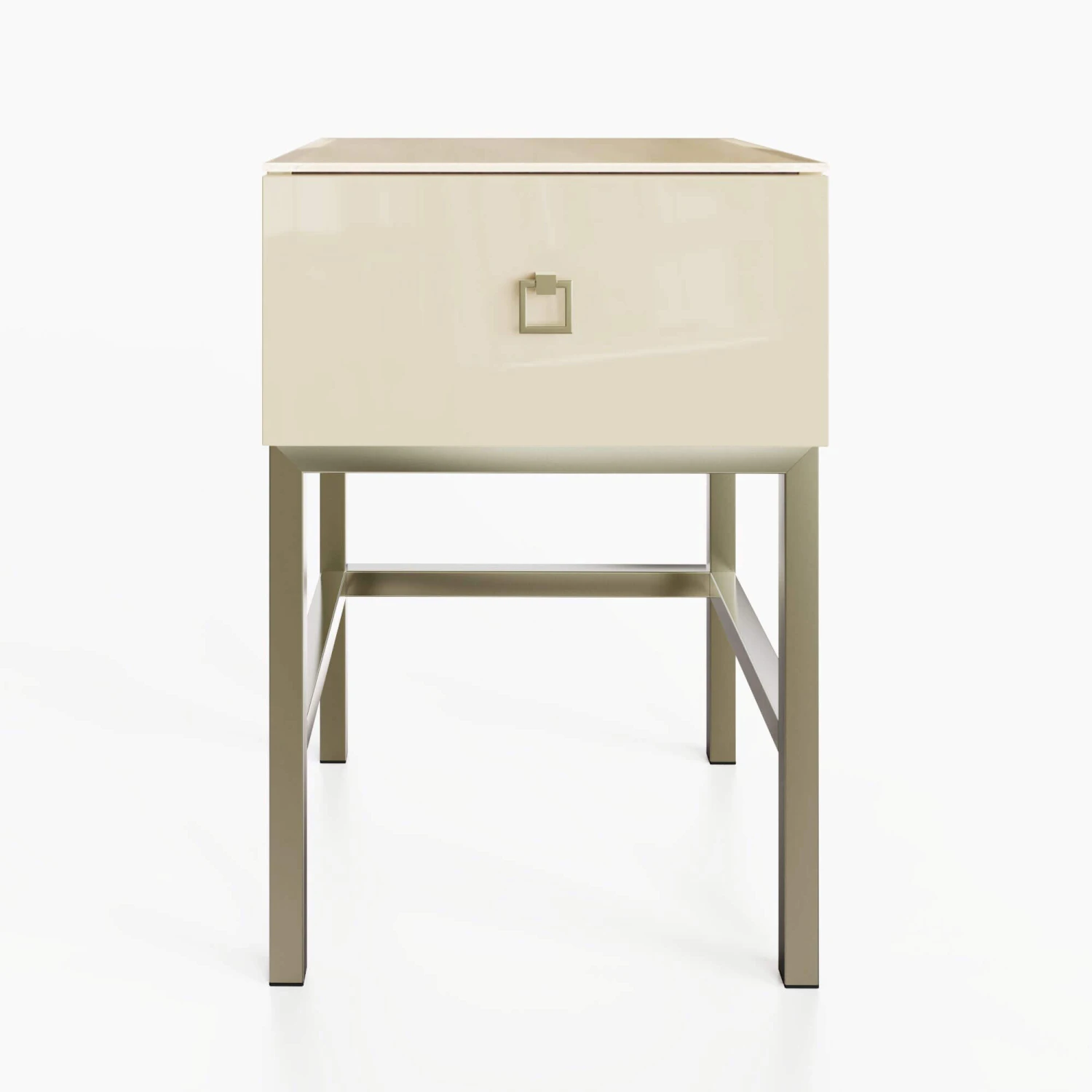 Frank Olsen Lyra Antique White Lamp Table 6 Frank Olsen Lyra Antique White Lamp Table - Image 4