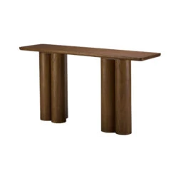 Olivia James Eden Elm Wood Console Table