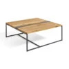 Venjakob Enzo 90cm Coffee Table Solid Oak & Resin -Housing Units Shop e4049376169f9bfcebb597469ae6cdf3