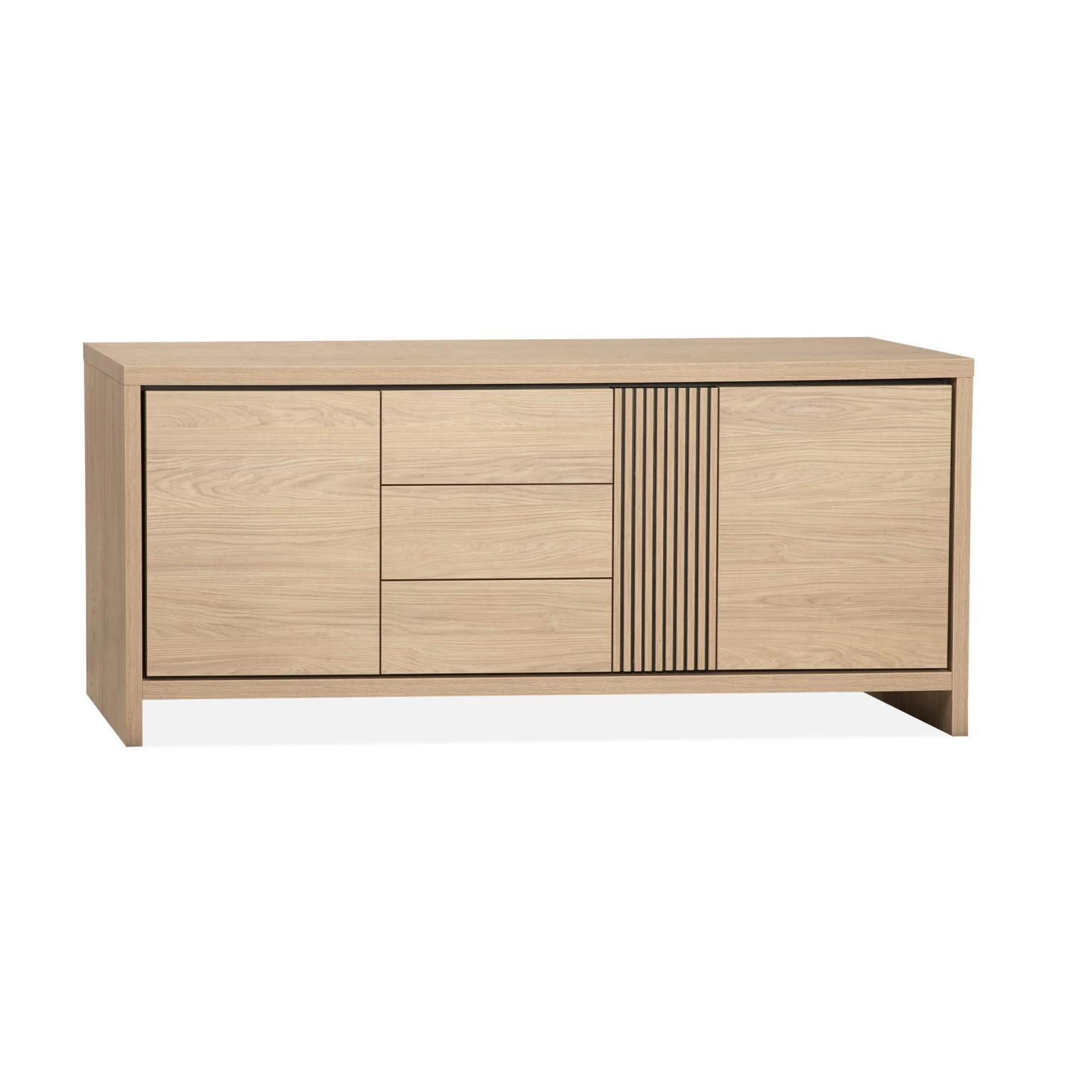 Mariana 205cm Light Oak Sideboard 4 Mariana 205cm Light Oak Sideboard - Image 2