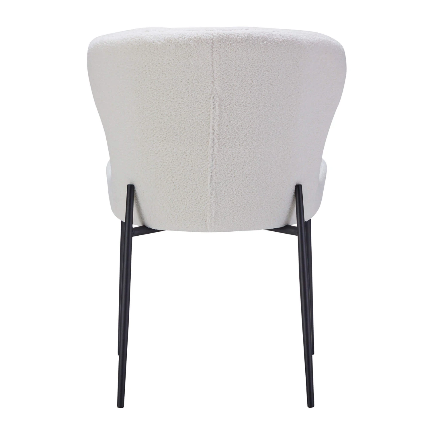 Savona Bone 130cm Round Marble Effect Dining Table & 4 Gabriel White Boucle Fabric Dining Chair 12 Savona Bone 130cm Round Marble Effect Dining Table & 4 Gabriel White Boucle Fabric Dining Chair - Image 10