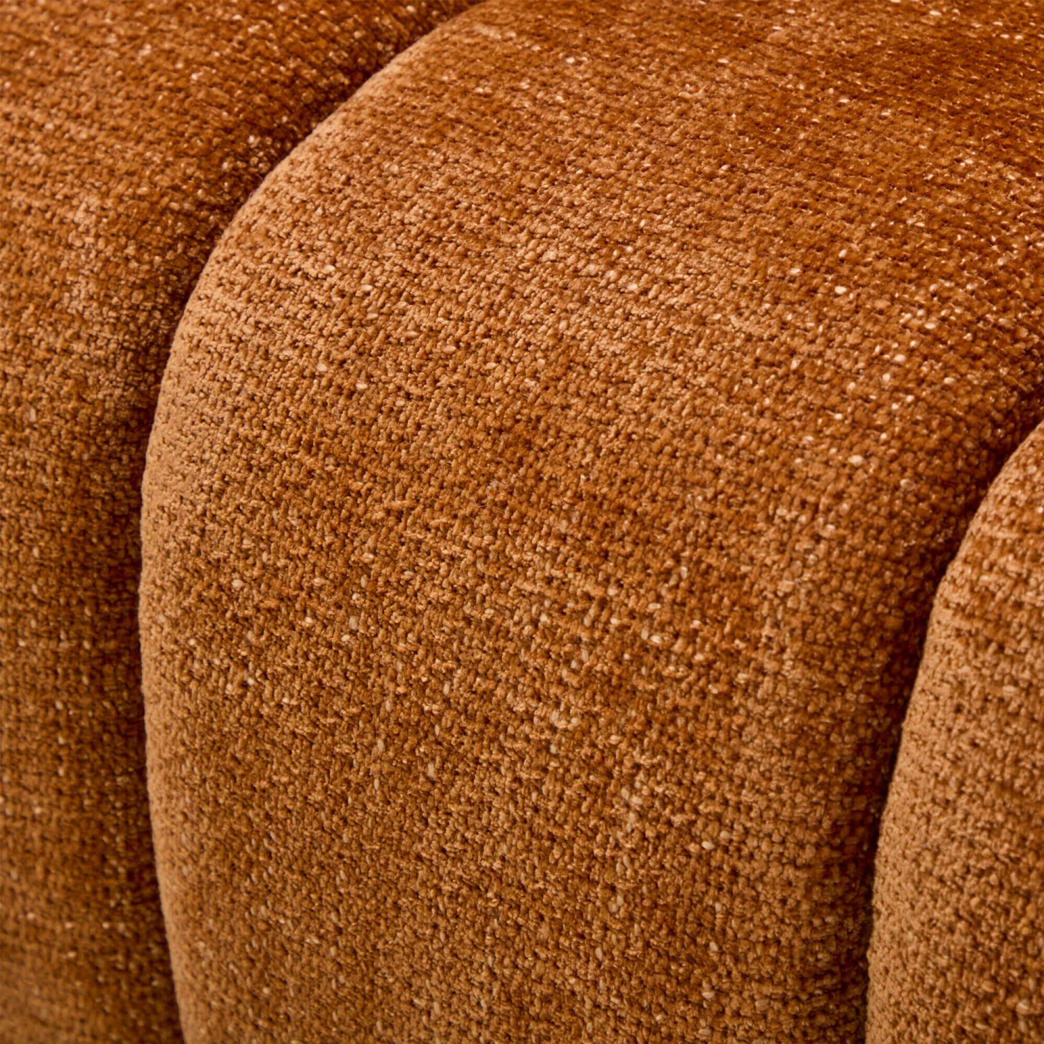 Claudia Rust Orange Fabric Loveseat 9 Claudia Rust Orange Fabric Loveseat - Image 7