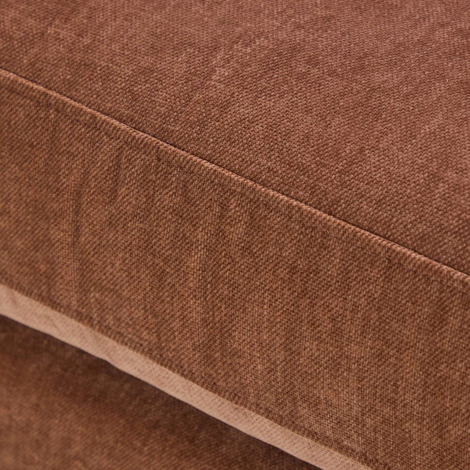 Miranda Dusky Apricot Fabric Cuddler Sofa 8 Miranda Dusky Apricot Fabric Cuddler Sofa - Image 6