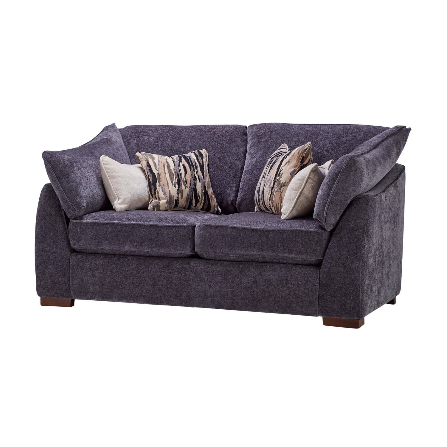 Imogen Ink Blue Fabric 2 Seater Sofa 4 Imogen Ink Blue Fabric 2 Seater Sofa - Image 2