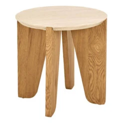 Dansgard Travertine-Effect Oak Side Table -Housing Units Shop e7ec4ccbca0c8bb1f4bd7d402221cd4b