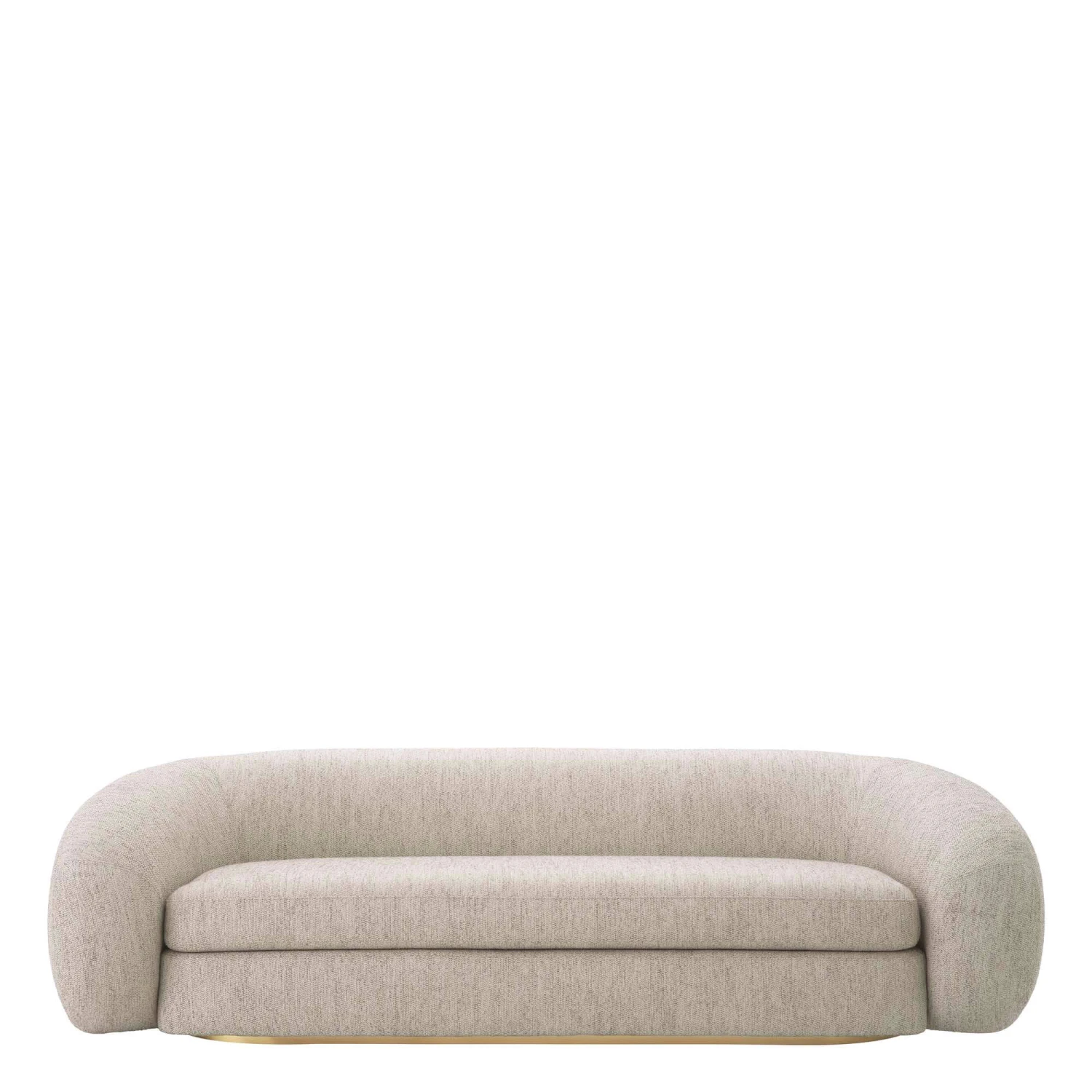 Eichholtz Cosenza Sofa In Splendor Light Grey Fabric 4 Eichholtz Cosenza Sofa In Splendor Light Grey Fabric - Image 2