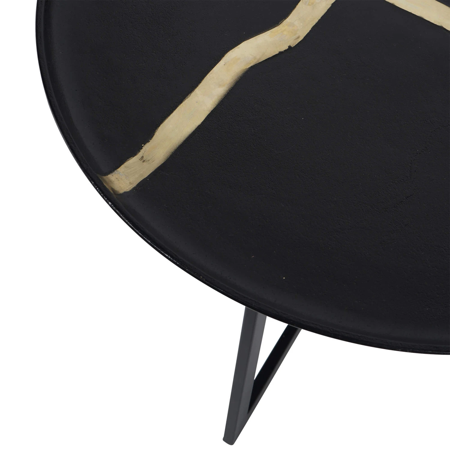 Libra Arizona Set Of 2 Black And Gold Coffee Tables 6 Libra Arizona Set Of 2 Black And Gold Coffee Tables - Image 4