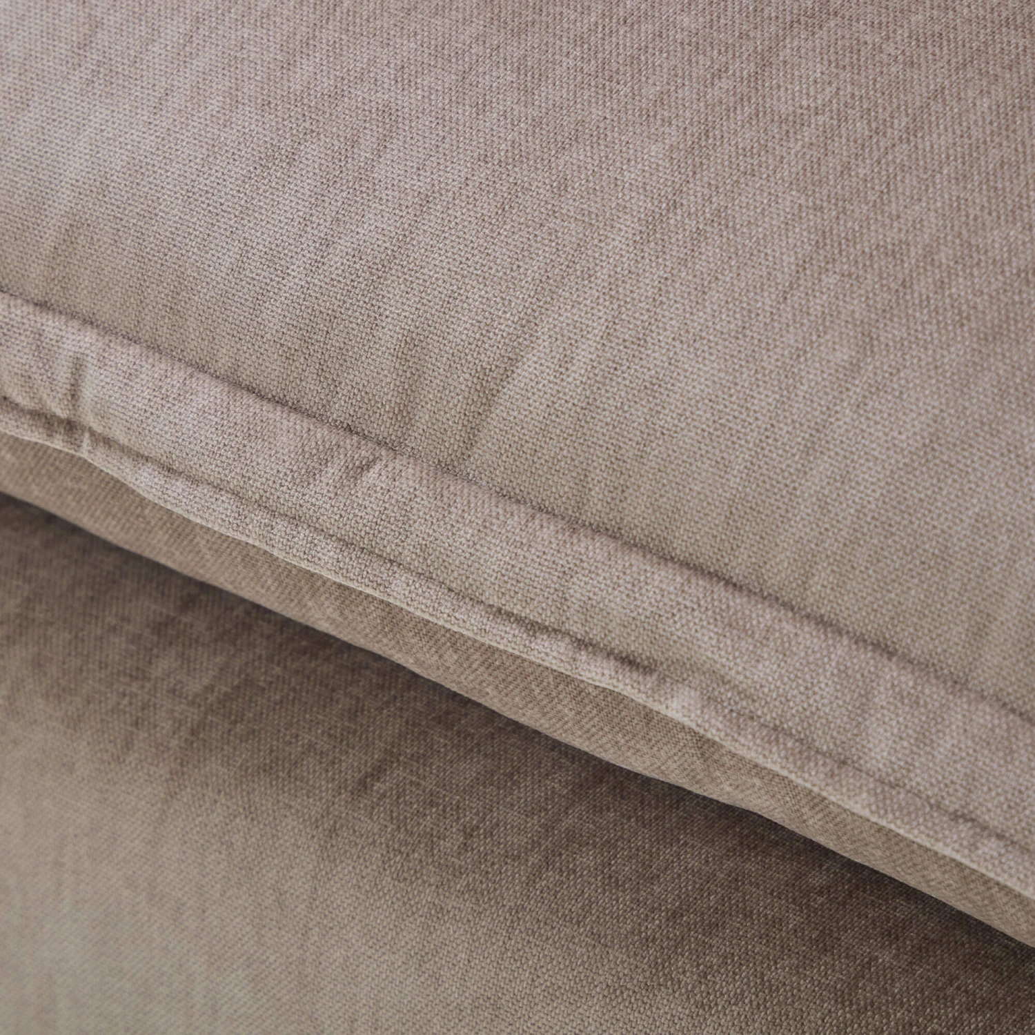 Nomad Dusk Latte Brown Fabric Large Split Pillow Back Sofa 8 Nomad Dusk Latte Brown Fabric Large Split Pillow Back Sofa - Image 6