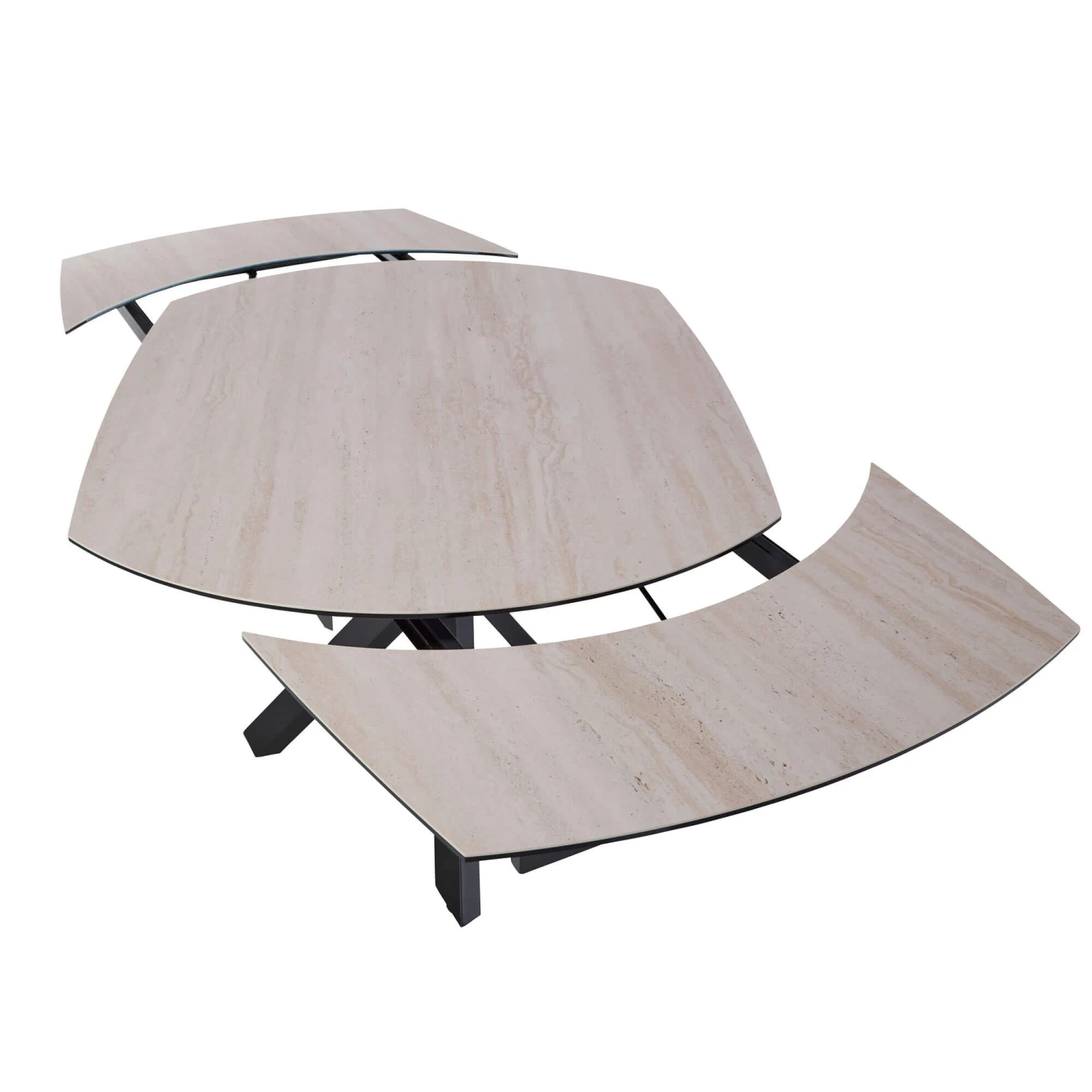 Alberto Travertine Effect 190cm Extending Dining Table 9 Alberto Travertine Effect 190cm Extending Dining Table - Image 7