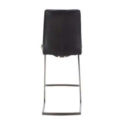 Aventi Antique Black Faux Leather Counter Bar Stool -Housing Units Shop ec39494890c6285d9acfe81aa19e9784