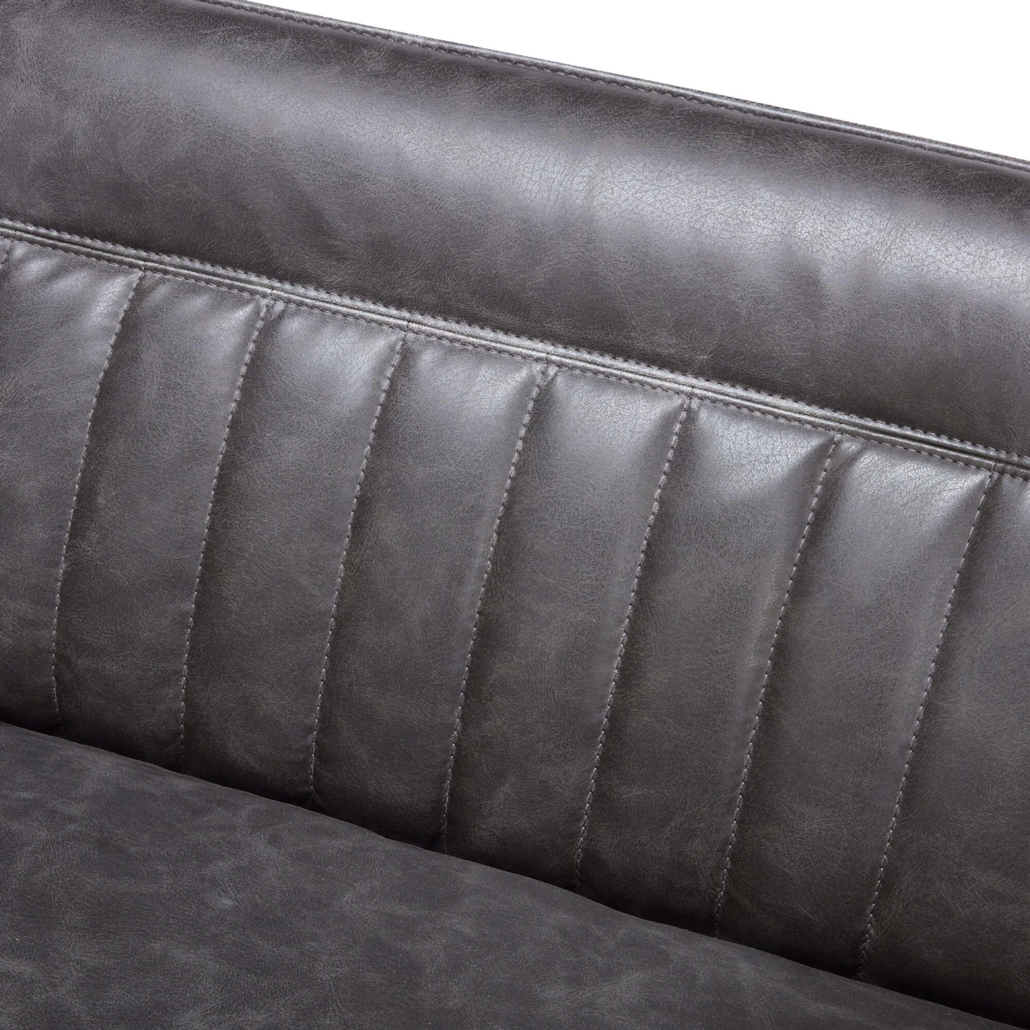 Malmo Reclaimed Timber 135cm Dining Table, Clarence Grey Right-Hand Corner & Single Bench 8 Malmo Reclaimed Timber 135cm Dining Table, Clarence Grey Right-Hand Corner & Single Bench - Image 6