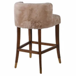 Java Bar Table With 2 Wyatt Faux Sheepskin Bar Stools -Housing Units Shop edbc64ec096071550e68090edefc3edd