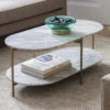 Libra Toronto Oval Marble Coffee Table -Housing Units Shop ee2e03ea7ef8c5f8fece0f64d50b9313