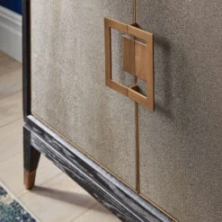 Stellar 4 Door Grey Shagreen Sideboard -Housing Units Shop f1de9e39f0c287516d05d5779b586d04