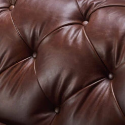 Wentworth Kodak Clove Brown Leather Midi Sofa -Housing Units Shop f462881c516029a732c5e63ad05f8259