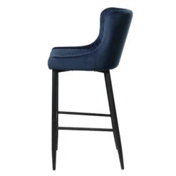 Toby Blue Velvet Counter Bar Stool 8 Toby Blue Velvet Counter Bar Stool -Housing Units Shop f5201ac7f6f9b37d6edfdd453c7df460