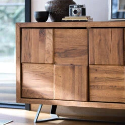 Harrington Solid Oak 3 Door Sideboard -Housing Units Shop f6a2e9956478a920bd840bf30e5d8018