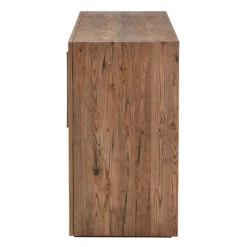 Riga Ash Grey 3 Door Solid Wood Sideboard -Housing Units Shop f854394f7abc42e64fc6d86c19f4ddc1