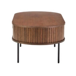 Annika Smoked Oak Slatted Sliding 2 Door Coffee Table -Housing Units Shop f8ad7b32551504b5d5d2ad15367b27fe 1