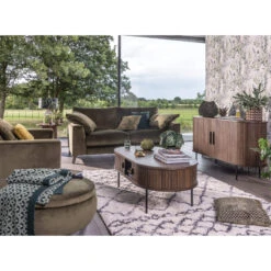 Annika Smoked Oak Slatted Sliding 2 Door Coffee Table -Housing Units Shop fa016fb9e5d514478d37c1ce74317250 1